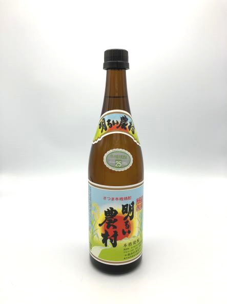 【芋焼酎】明るい農村　かめ壺焼酎　720mL