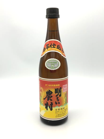 【芋焼酎】明るい農村　赤芋仕込み　720mL